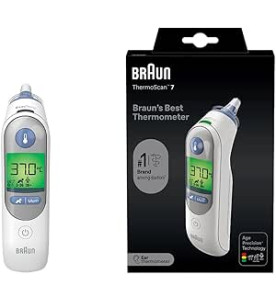 Braun ThermoScan 7 with Age Precision Ear Thermometer.